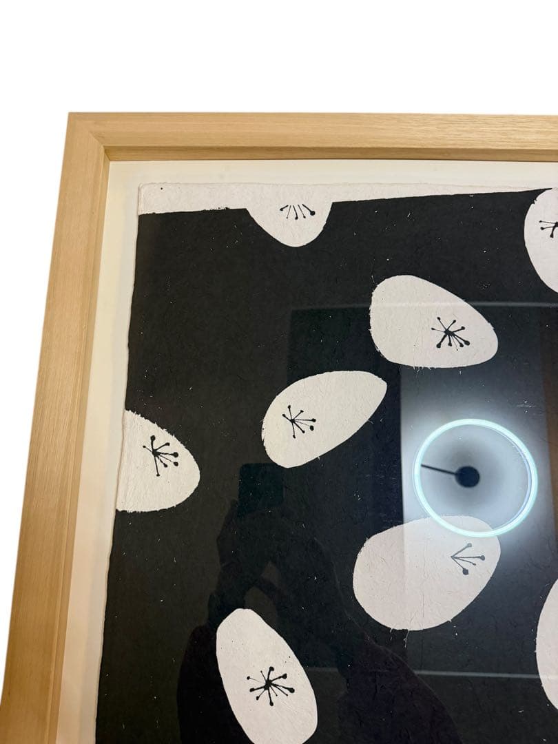 【真作】額装済 SATO ASAMI サトウアサミ ジクレー 版画 black大