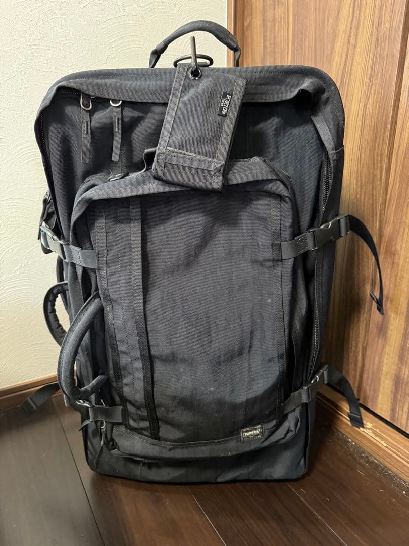 美品⭐️ポーター スーツケース トロリー Porter 3way 黒 未使用品