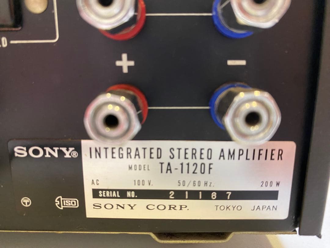 SONY TA-1120F オーディオ