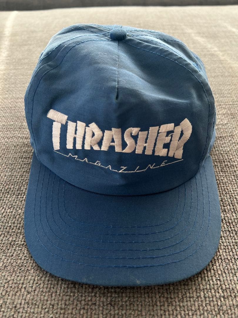 希少 80s THRASHER ヴィンテージCAP USA製