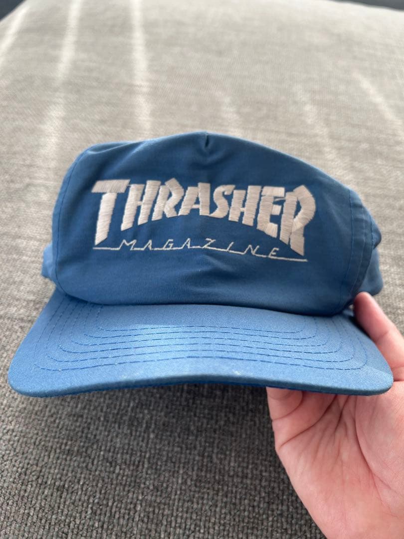 希少 80s THRASHER ヴィンテージCAP USA製