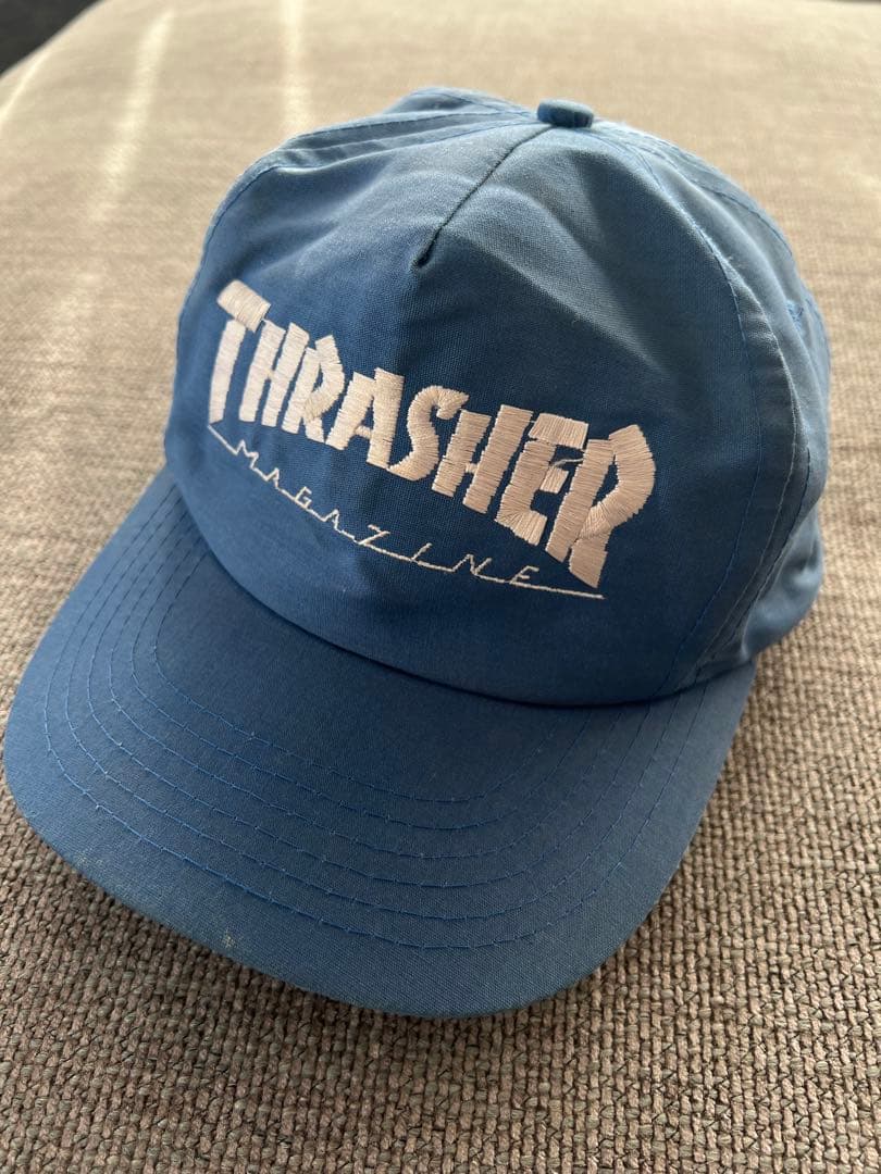 希少 80s THRASHER ヴィンテージCAP USA製