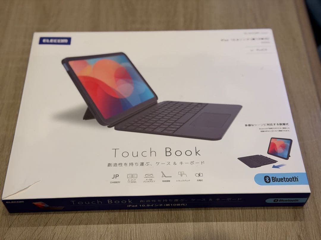 iPad用ケース Touch Book TK-CA12BPBK
