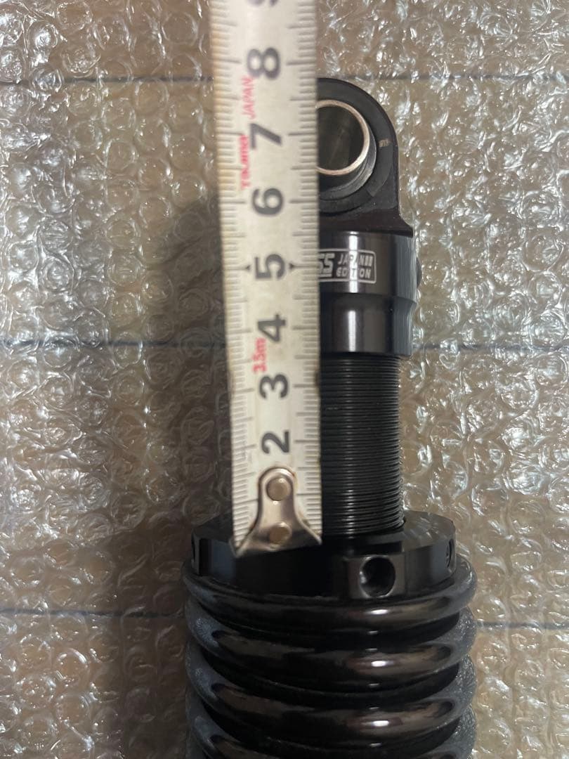 ハーレー　ダイナ　ブラックサスペンションショック 2本セット