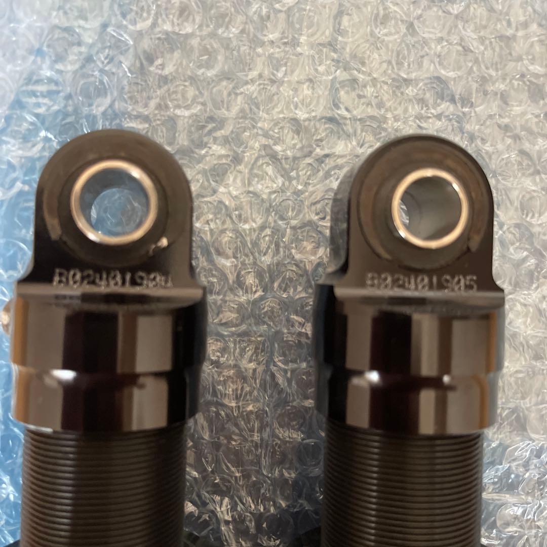 ハーレー　ダイナ　ブラックサスペンションショック 2本セット