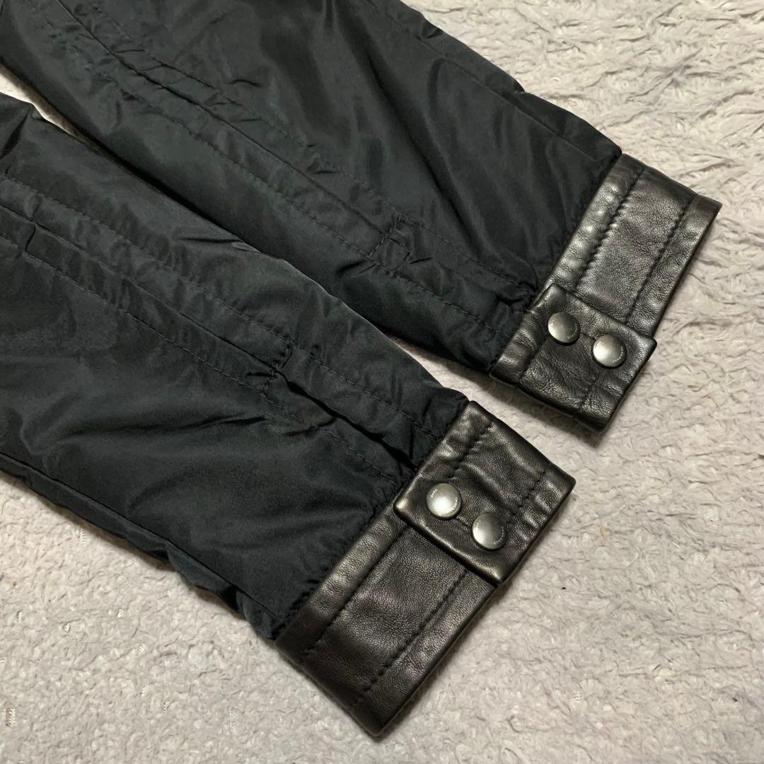 極美品 L HUGO BOSS ヒューゴボス レザージャケット ライダース