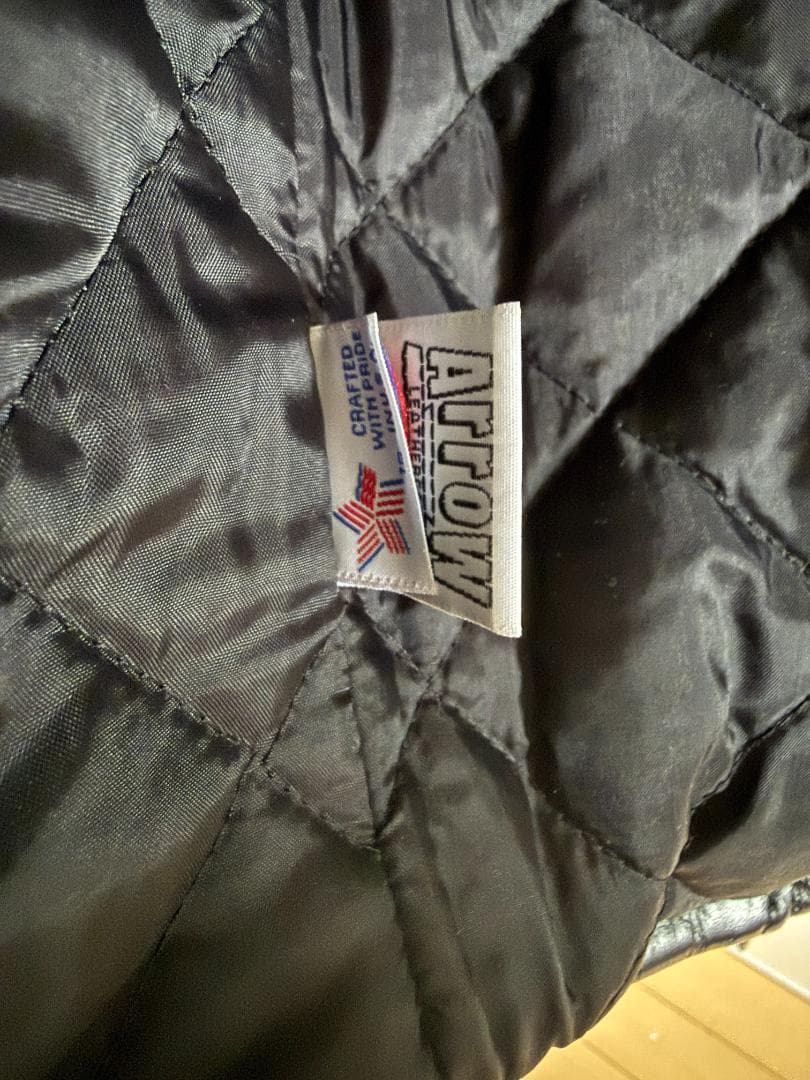 【美品】ビックサイズSchott ブラック 641HH ホースハイド