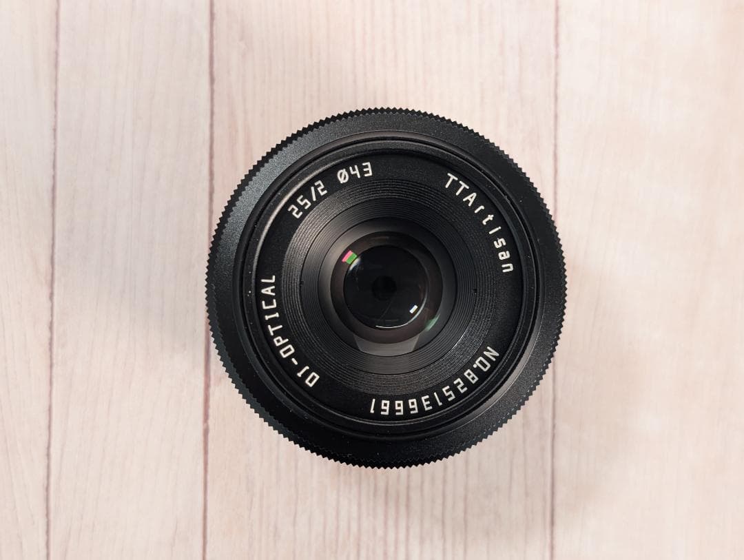 【美品】TTArtisan 25mm f/2 C マイクロフォーサーズ レンズ