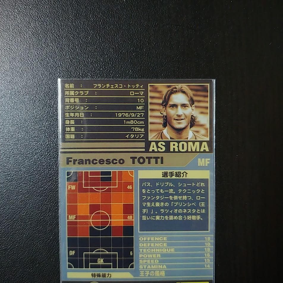 WCCF footista PE ロケテ フランチェスコ・トッティ 変換済み