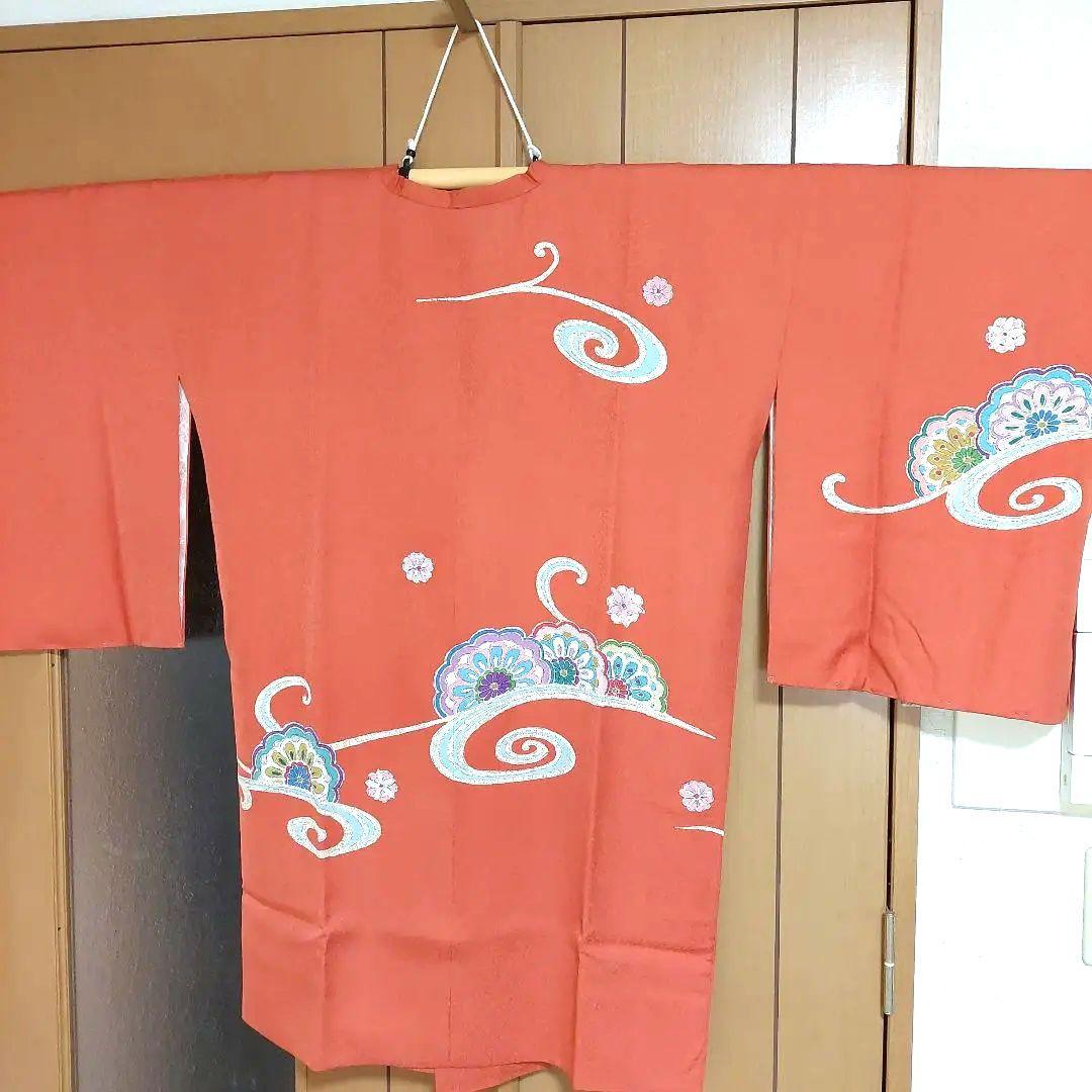 道行きコート　丹後ちりめん　一珍染め(いっちんぞめ)