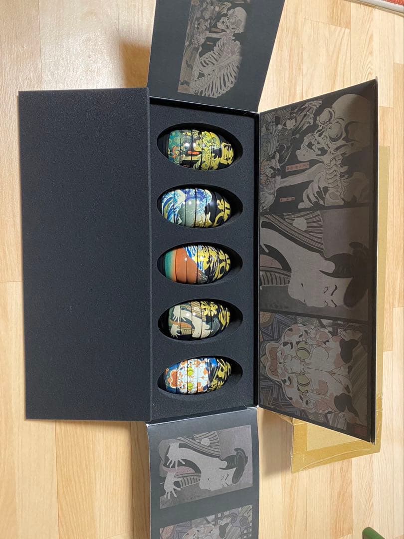 BUGARTS 浮世絵 ダンゴムシ　5個セット 北斎 写楽 国芳 歌川