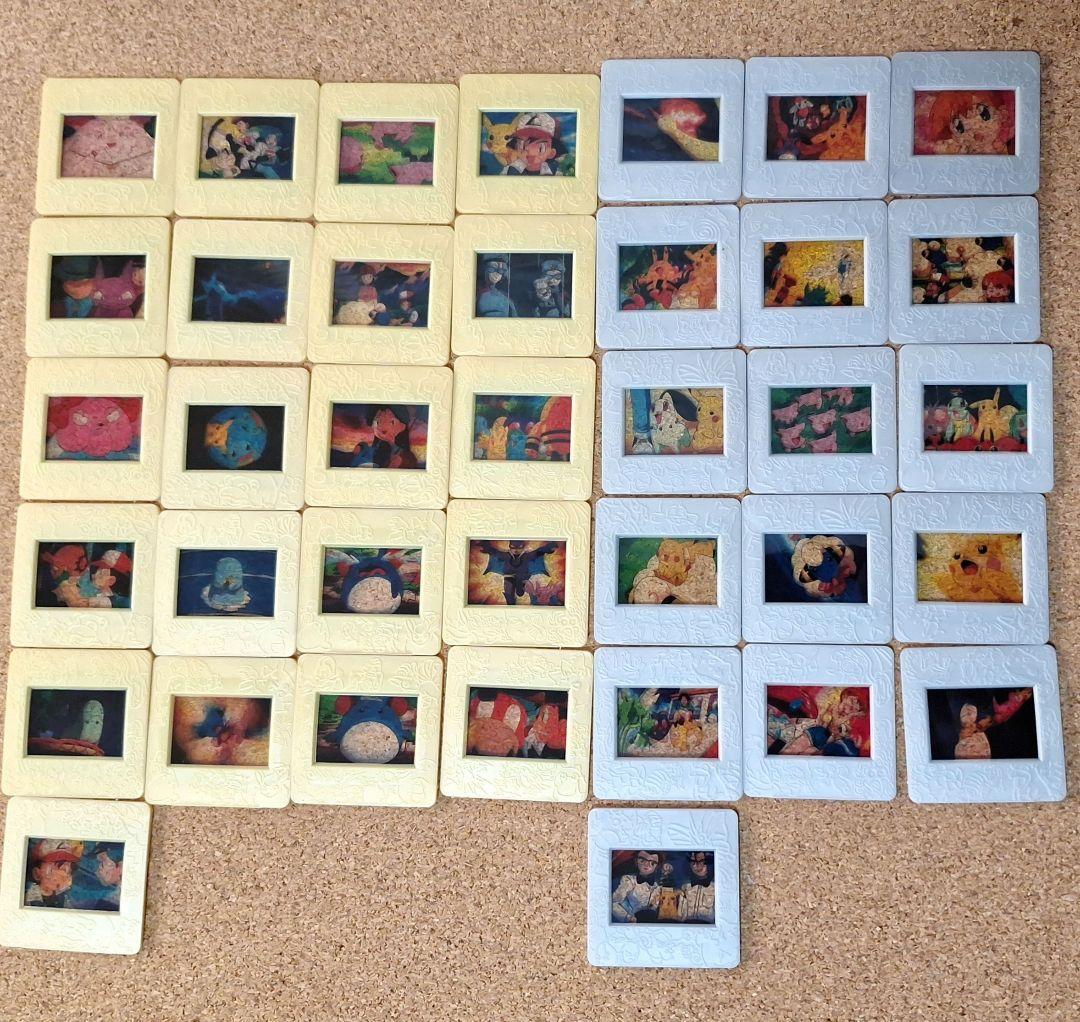 猫*様 ポケモン　明治　ピクチャーフレーム　金銀版　37枚