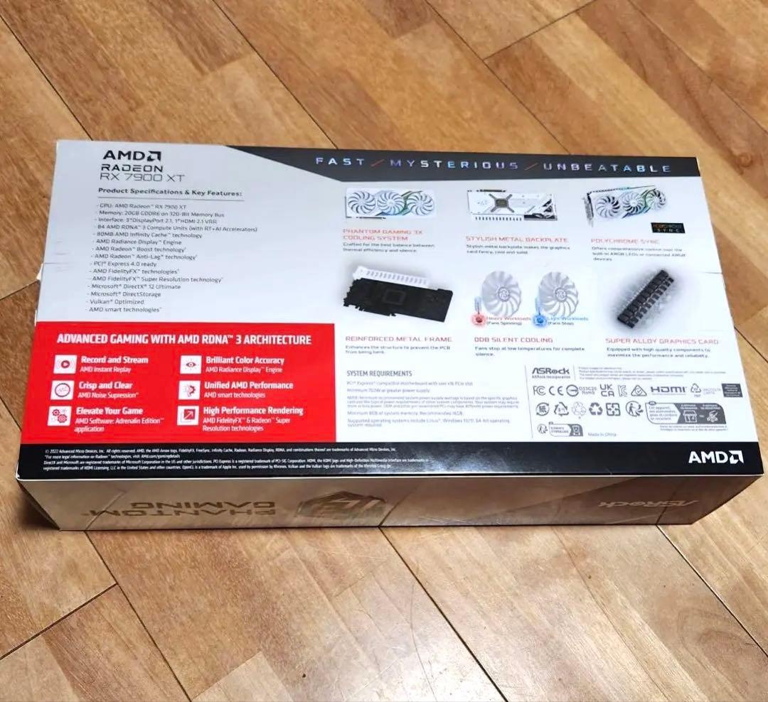 ASRock Radeon RX 7900 XT 20GB OC 【値下げ！】