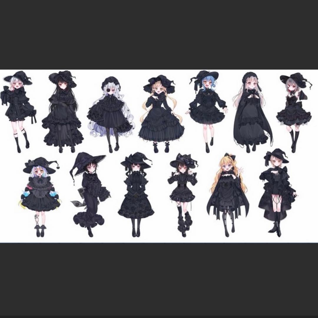 C107 forget me not 魔法少女ノ魔女裁判　アクスタ　コンプリート