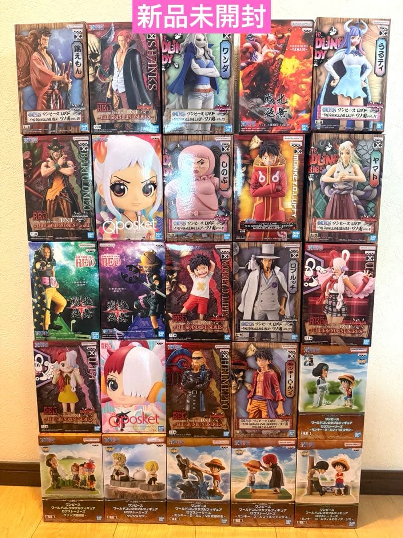 ② 新品‼️ 未開封‼️ ワンピース　ONE PIECE フィギュア　25体