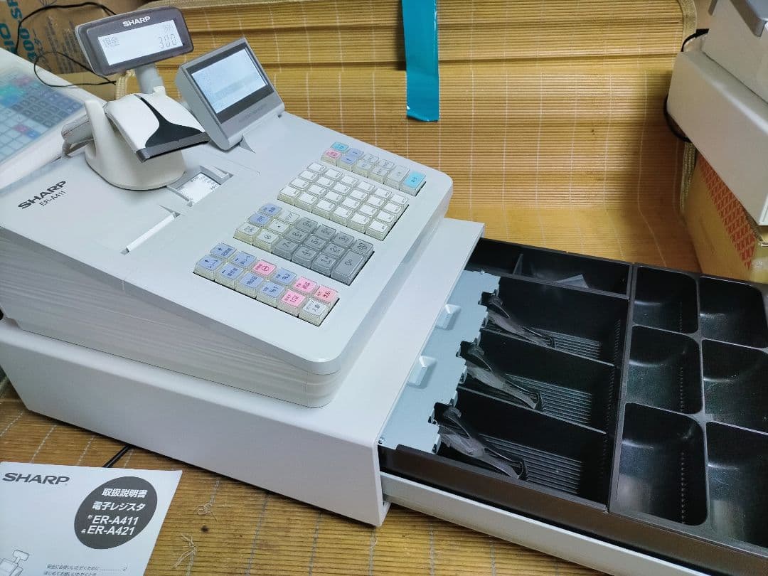 シャープ最上位レジスターER-A411　純正品　660066