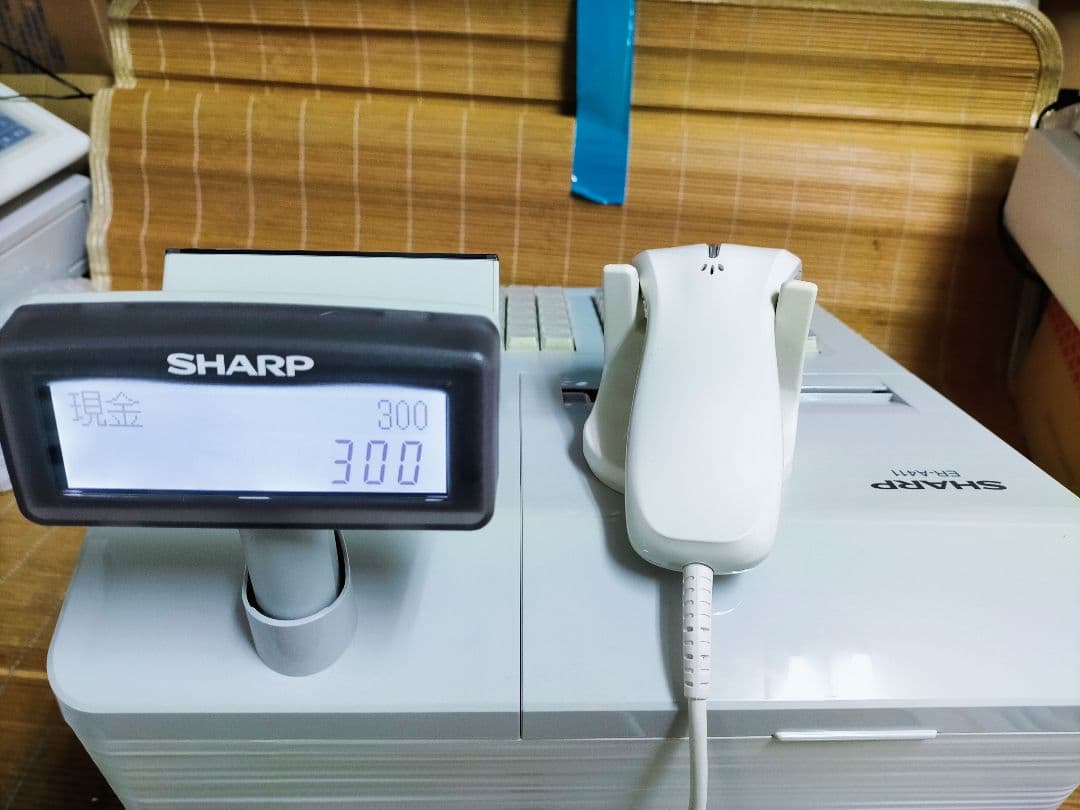 シャープ最上位レジスターER-A411　純正品　660066