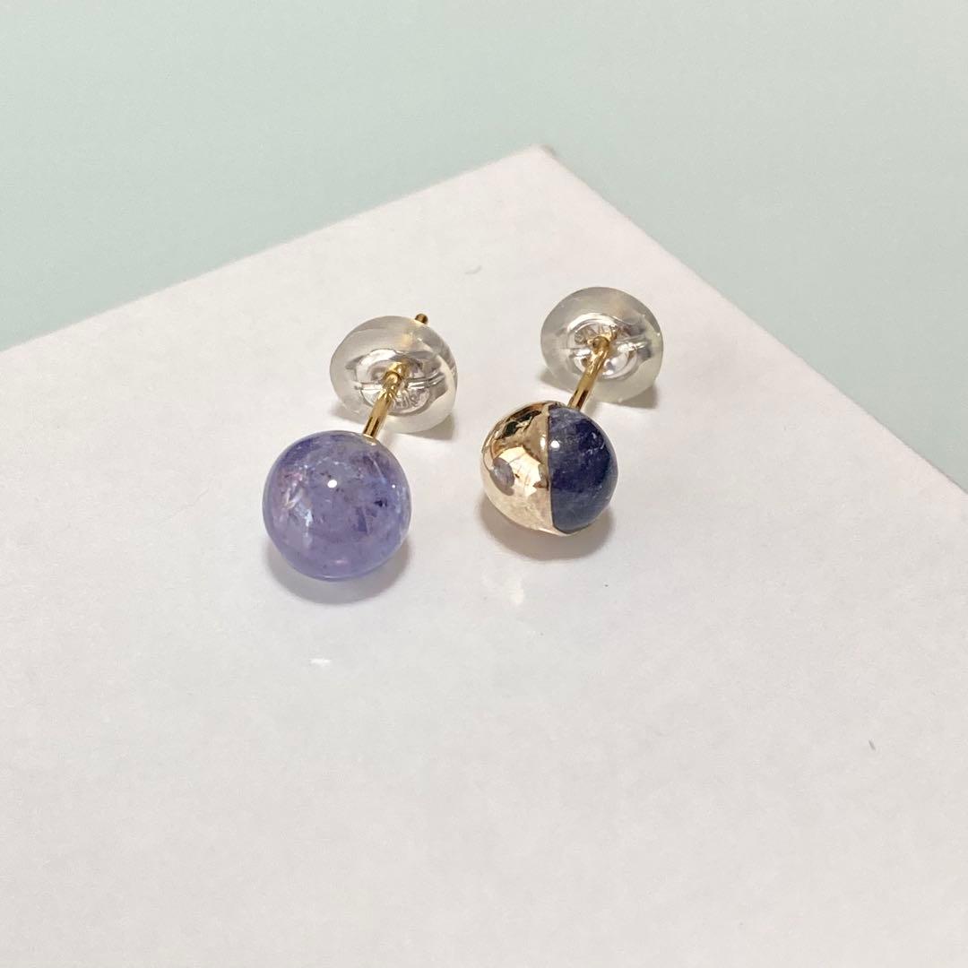 UNITED ARROWS別注 PREEK ブルーゾイサイト ピアス