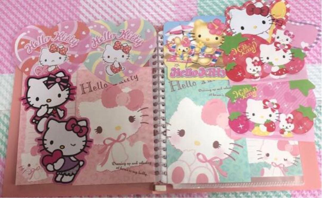 サンリオ おすそわけファイル メモ帳 レターセット キティ キキララ マイメロ