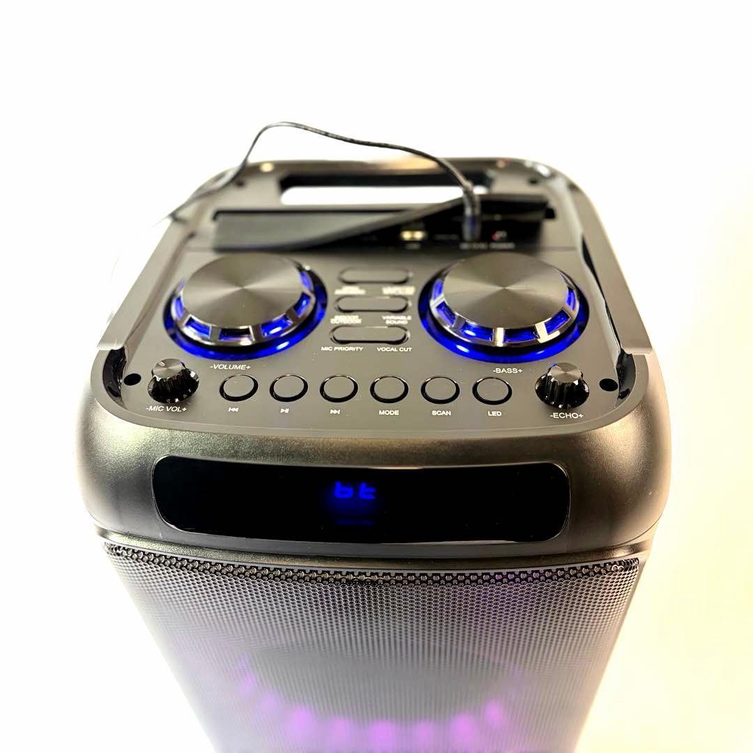 アズマ Bluetooth 70wLEDパーティスピーカー　GRV-PS70WA