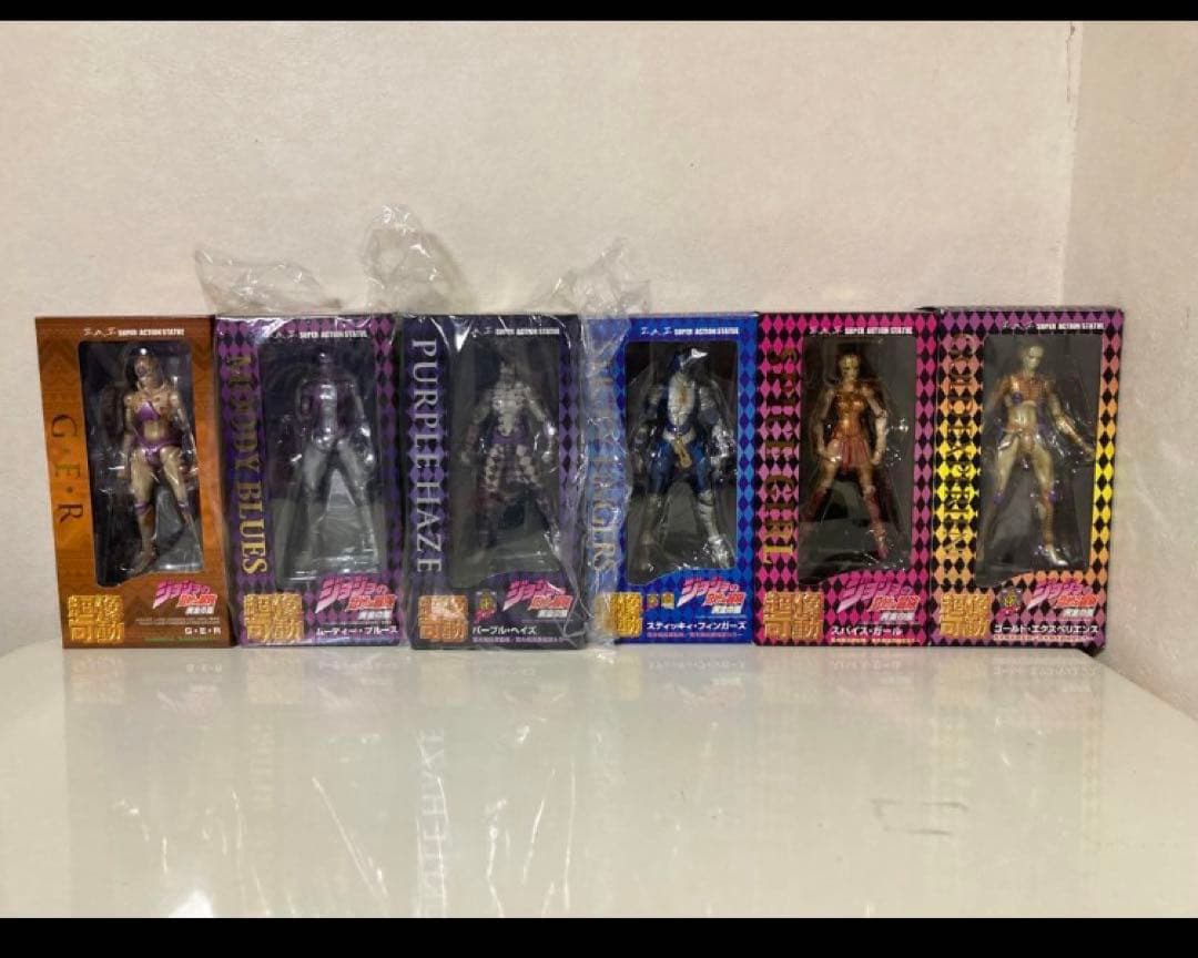 さとにゃ様用　ジョジョの奇妙な冒険　黄金の風　マフィア、スタンドセット