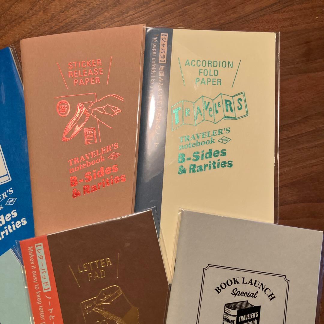 TRAVELER'S notebook B-Sides 6種セット