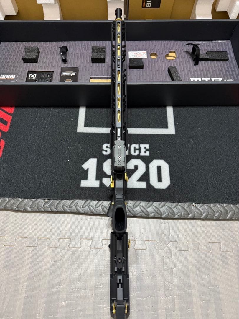 MTR16 ガスガン 黒・金　ゴールドエディション　Gエディション極美品