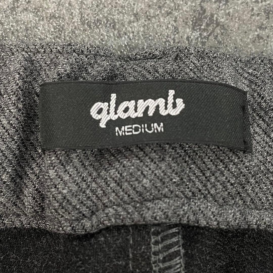 glamb Knee Tuck Pants グラム ニータックパンツ グレー