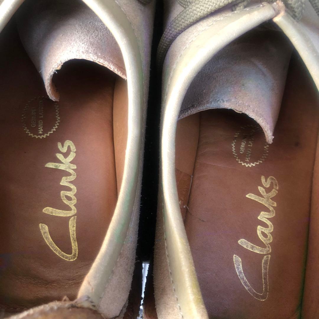 クラークスClarksレアデザイン　デザートシューズ27ワラビーナタリー