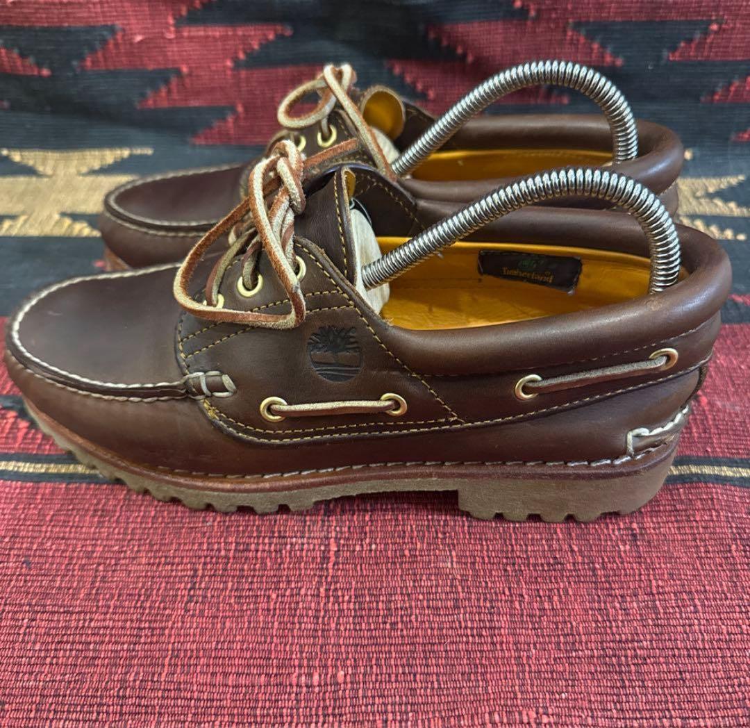 ティンバーランド モカシンシューズ・スリーアイ