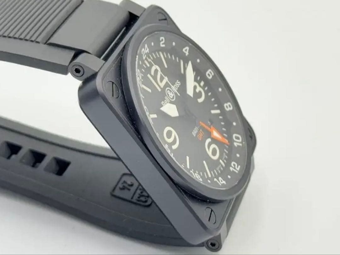 値下げ‼️超美品 ベル&ロス Bell & Ross BR01-93GMT