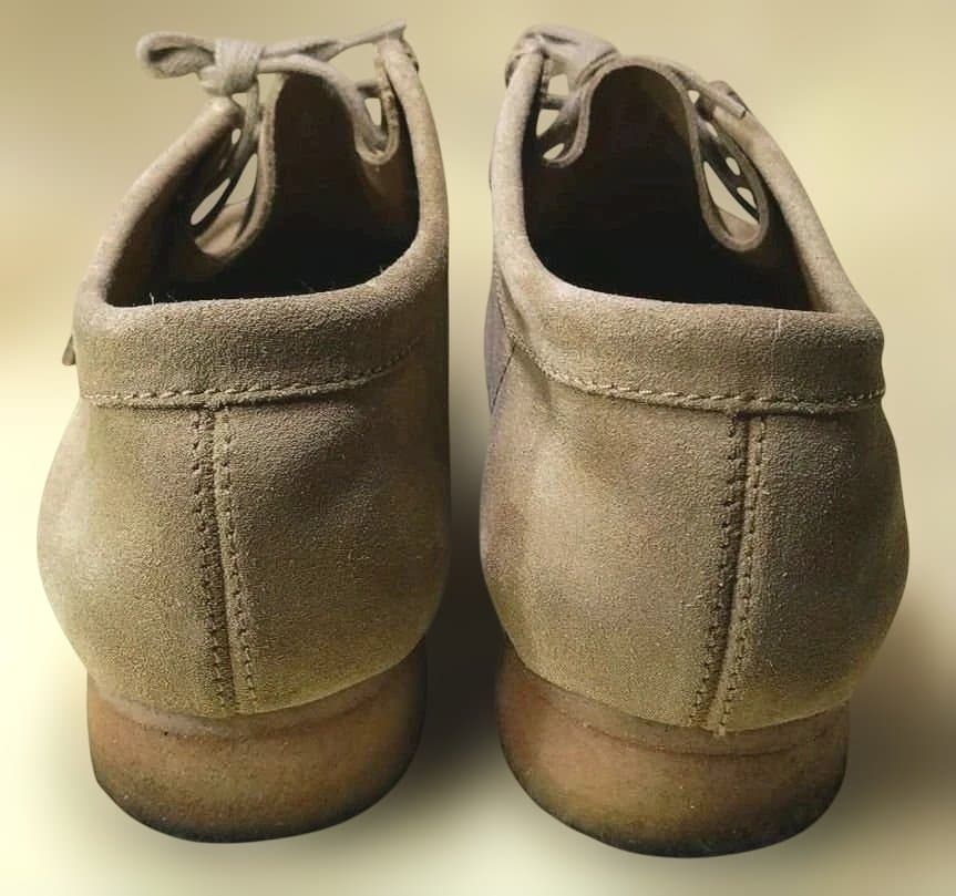 クラークス☆Clarksワラビーブーツモカシン　26.5ⅽⅿ