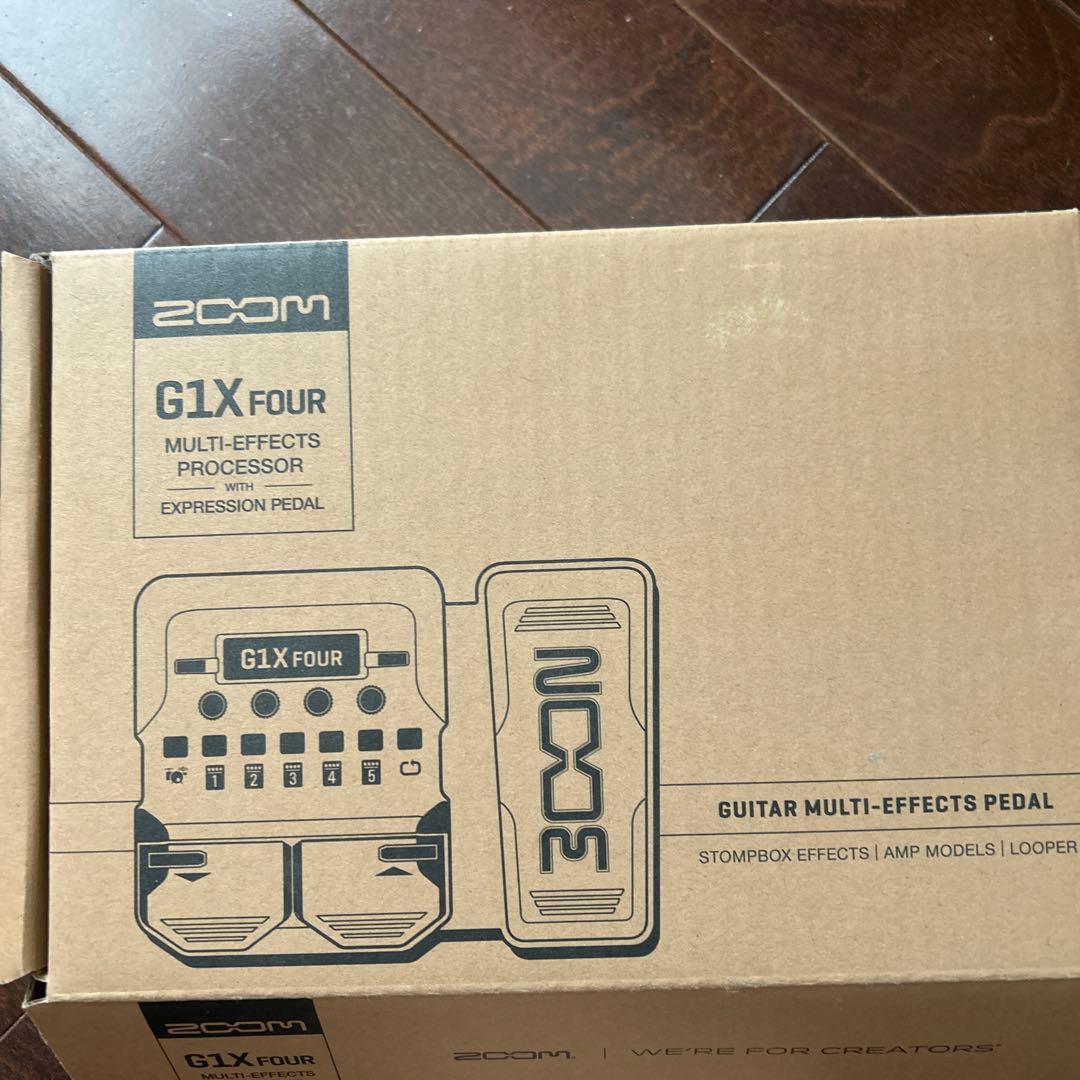 通電確認済ZOOM G1X FOUR マルチエフェクター