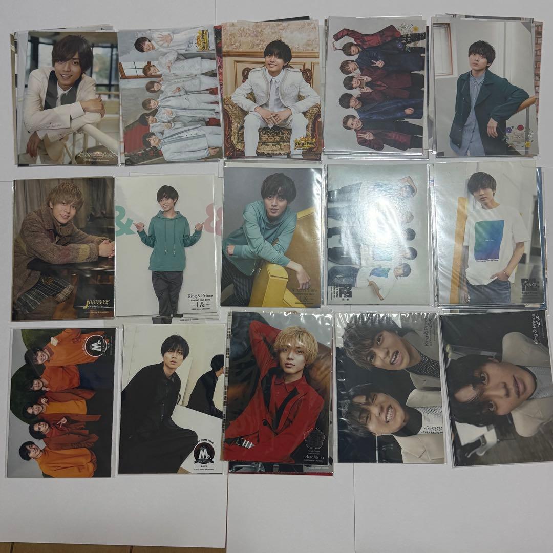 永瀬廉　公式写真　フォトセット コンプリート まとめ売り　キンプリ