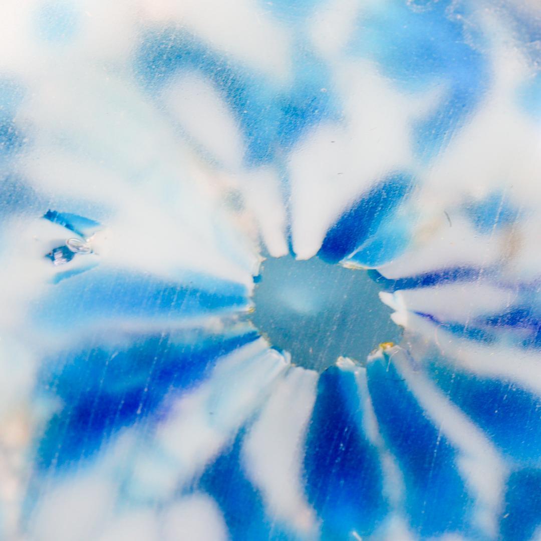 Murano Glass ミルフィオリ ペーパーウエイト 硝子細工