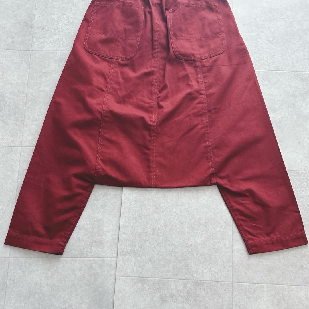 未使用級✨ コムデギャルソン コムデギャルソン サルエルパンツ ウエストゴム 赤