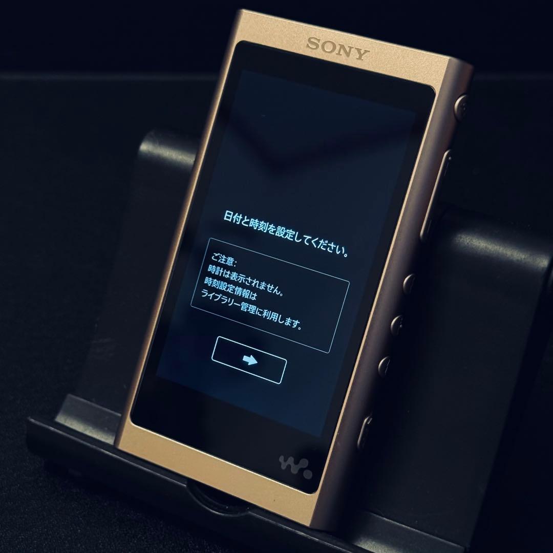 【使用感少なめ】SONY ウォークマン NW-A56 ペルーゴールド