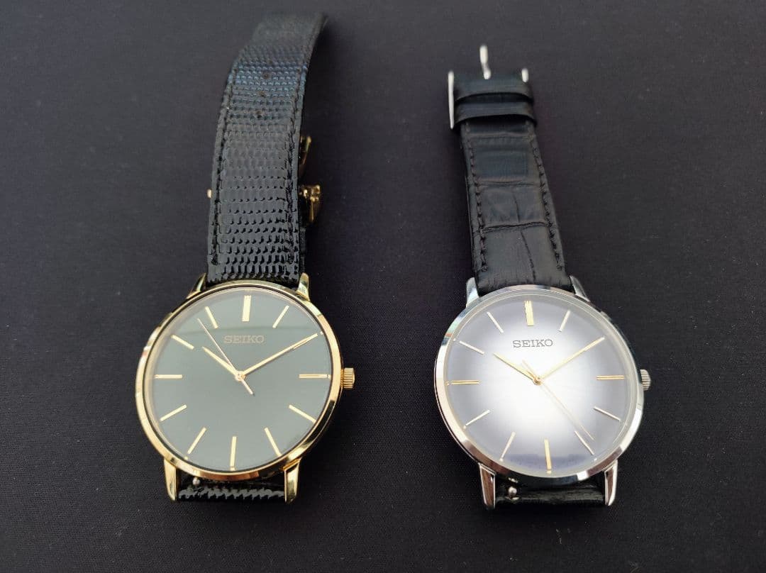 【ТSKHRK LОVE】SEIKO ゴールドフェザー復刻 2点セット