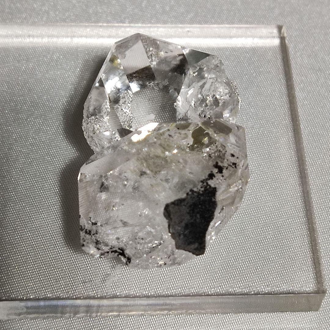 パワーストーン　天然石　原石　ハーキマーダイヤモンド　18 g　No.358