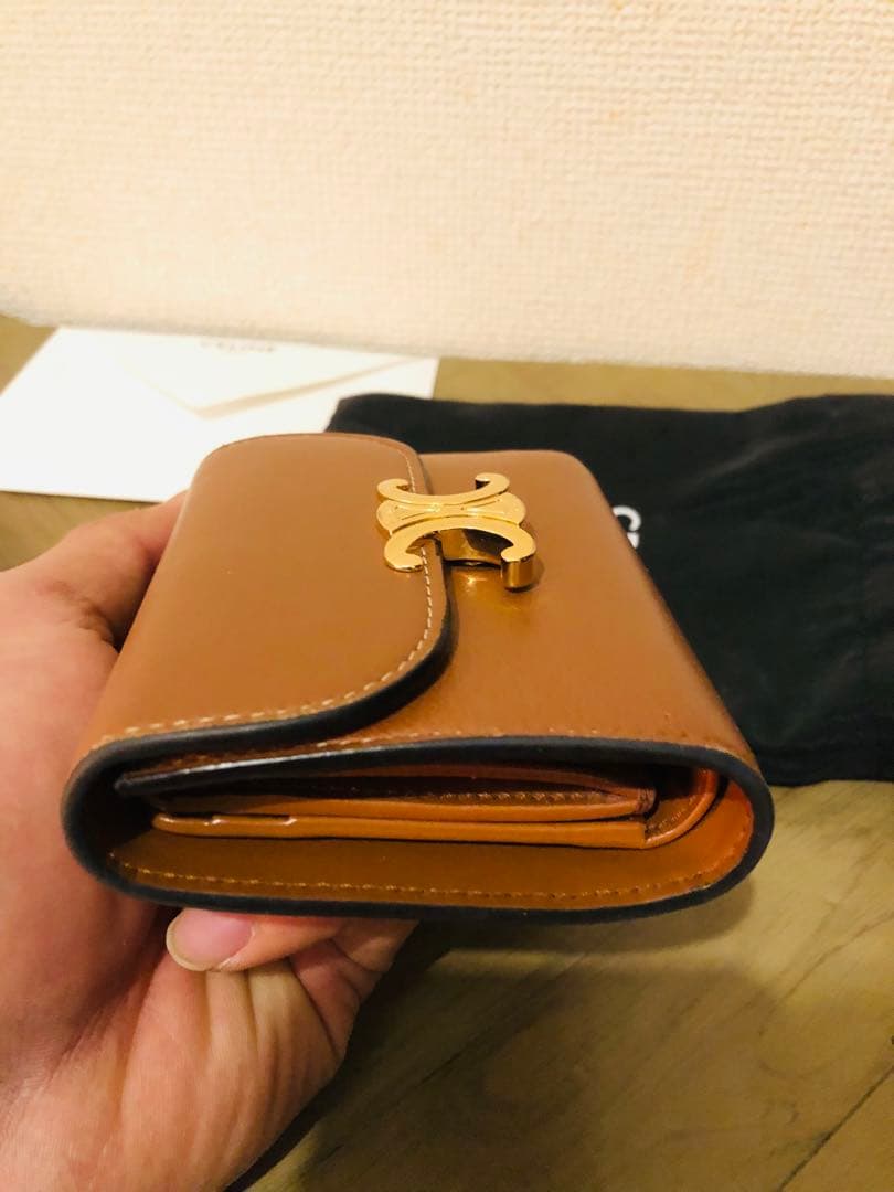 CELINE 三つ折り財布(美品)