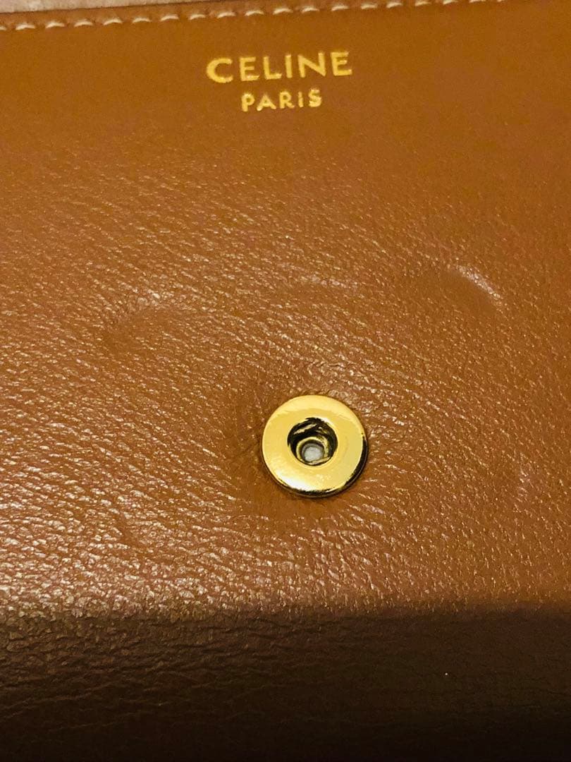 CELINE 三つ折り財布(美品)