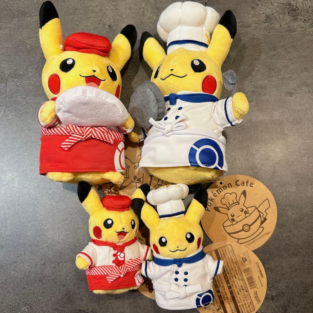 ピカチュウ ポケモンカフェ　ぬいぐるみ