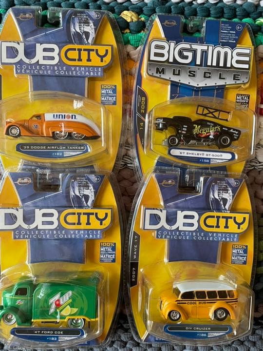JADA TOYS DUB CITY 4台セット ユノカルタンカー