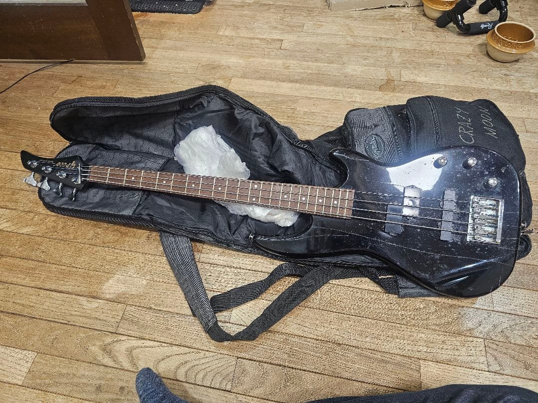 Greco ⭐️Spirits Of The Live 黒 塗装ヒビでジャンク