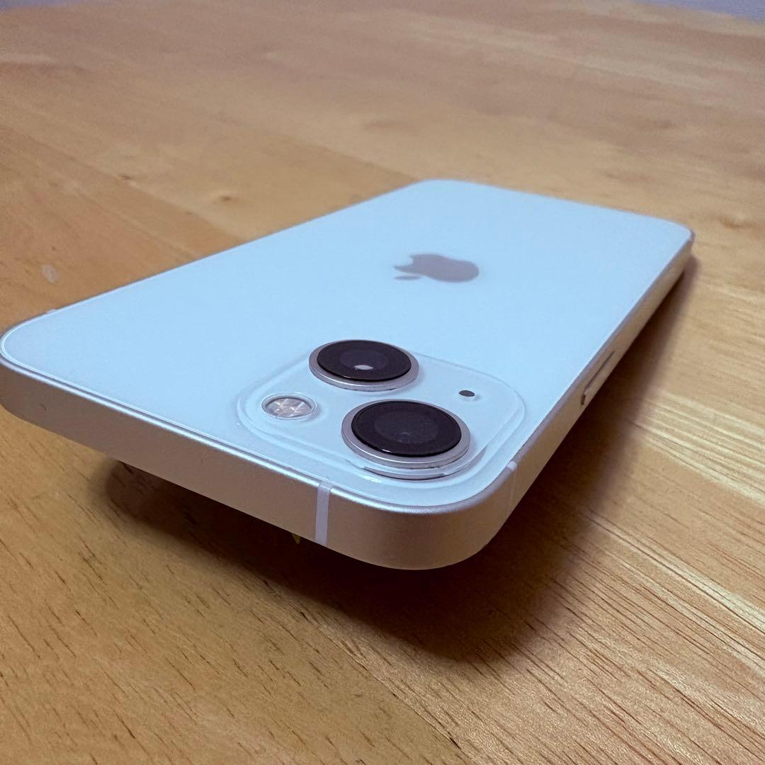 iPhone13 128GB SIMフリー　美品　白　スターライト　人気色！