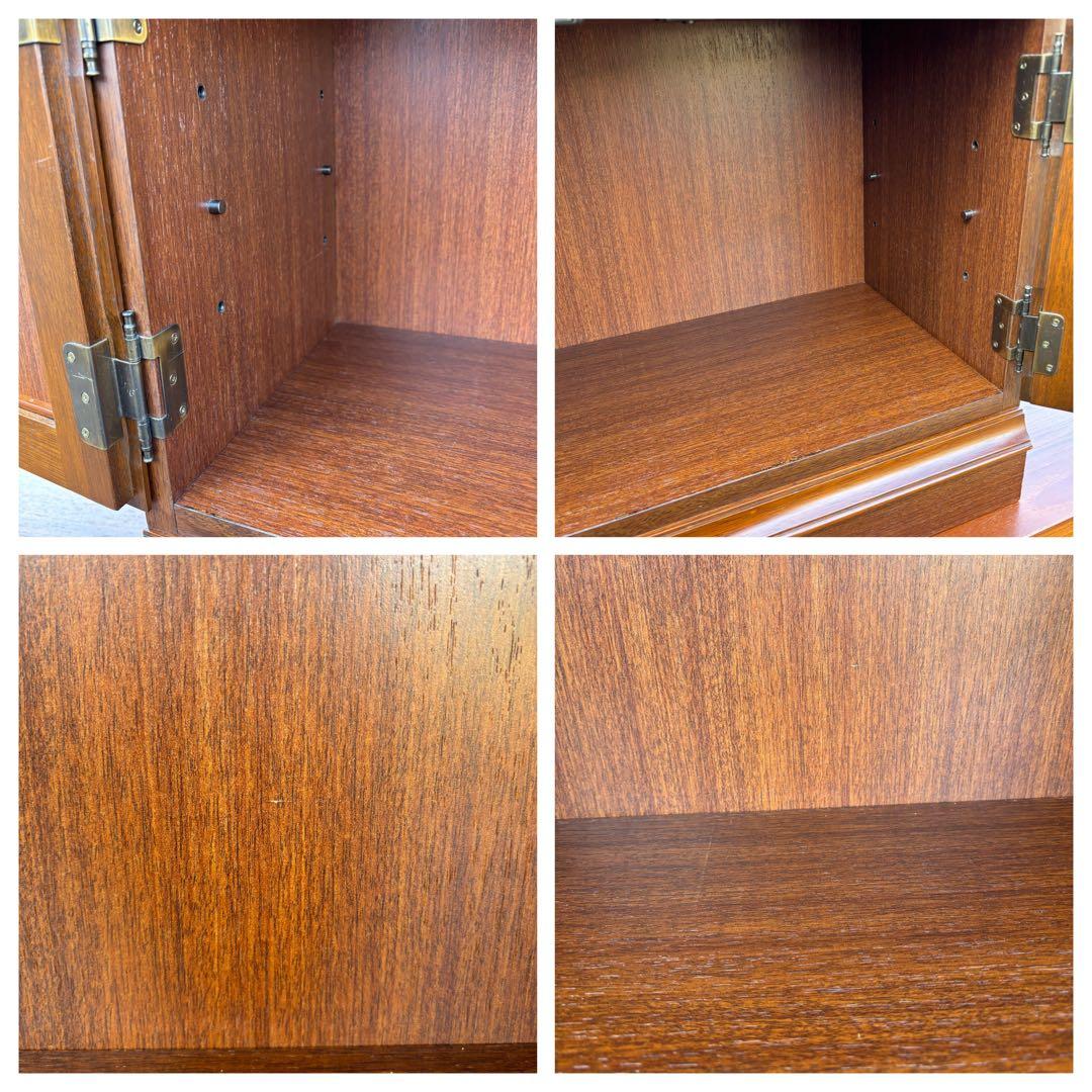 maruni マルニ　地中海シリーズ　TEL/FAX台 電話台　高級家具