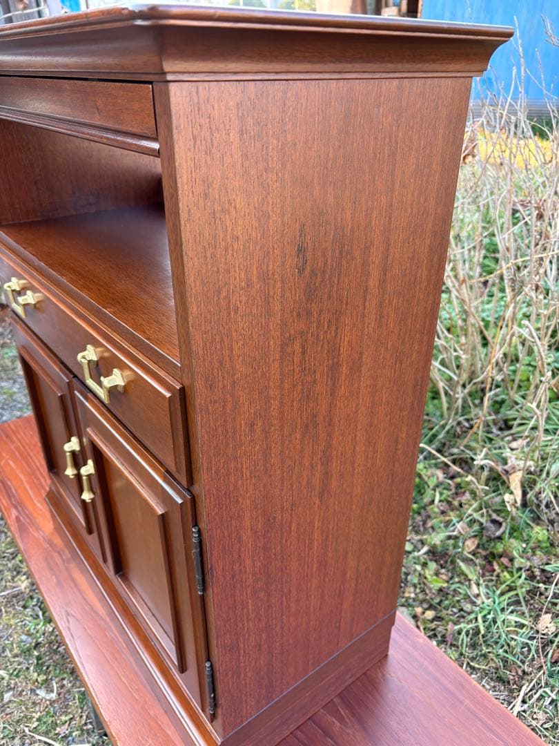 maruni マルニ　地中海シリーズ　TEL/FAX台 電話台　高級家具