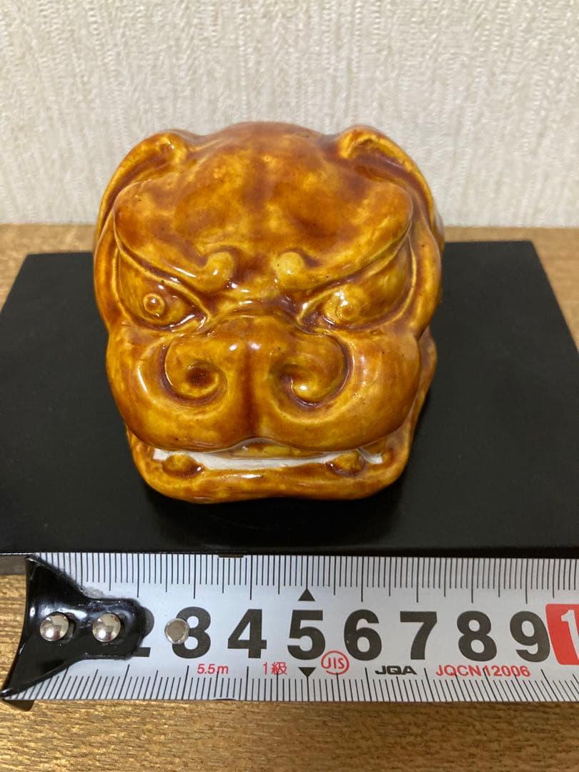 朝倉文夫 / 獅子頭 / 師子頭/香合 / 九谷焼 / 共箱 /共布/東洋ロダン