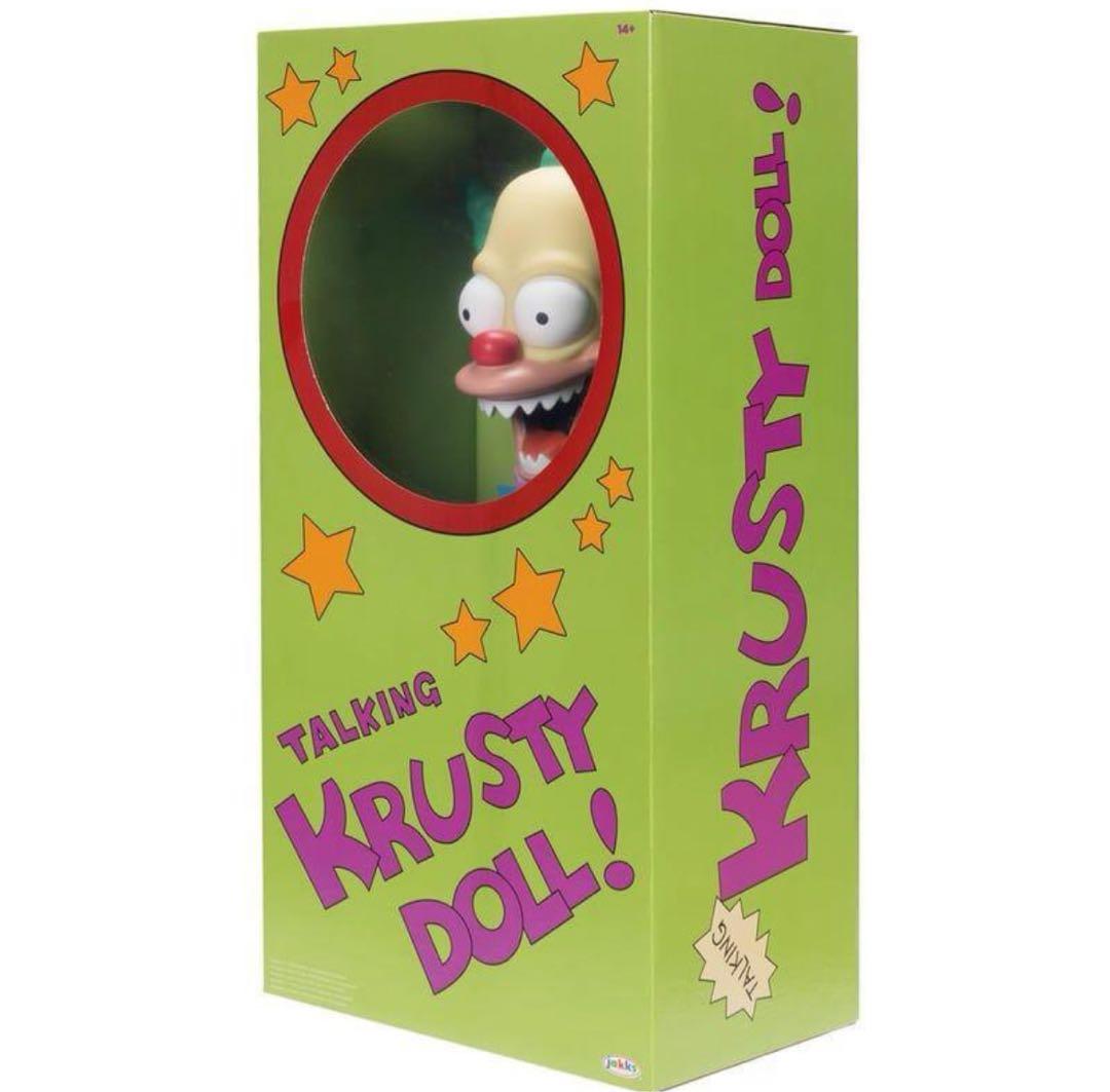 シンプソンズ クラスティ・ザ・クラウン トーキングフィギュア JAKKS