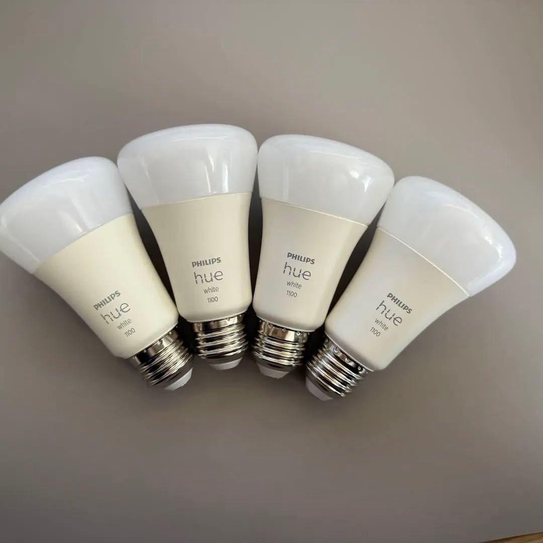 [4個] Philips Hue スマート電球 E26 75W ホワイト